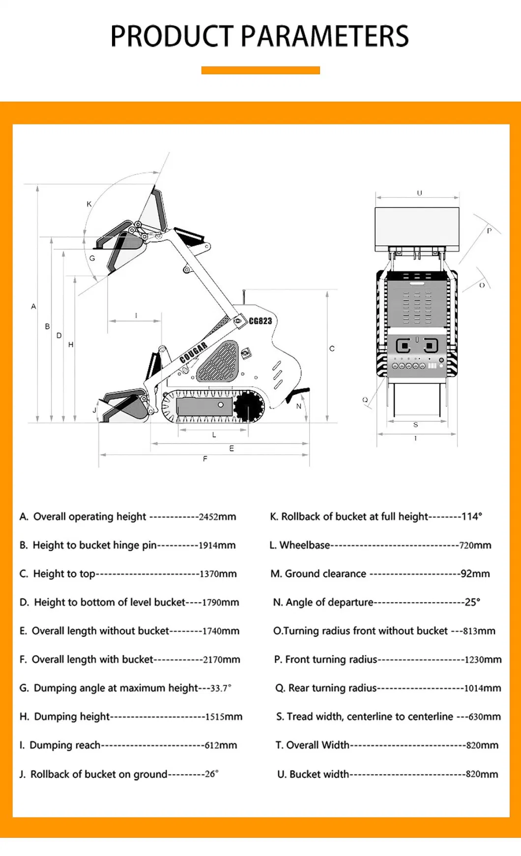 EPA Certified Mini Diesel Track Loader Mini Crawler Loader Diesel Engine Joysticks Control Rubber Tracks on Sale