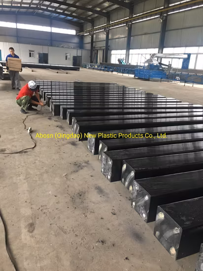 Industrieller, rechteckiger, robuster Gummi-Fender, geformte Gummi-Dock-Stoßstange